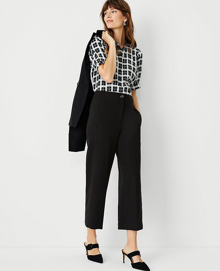 The Kate Wide Leg Crop Pant