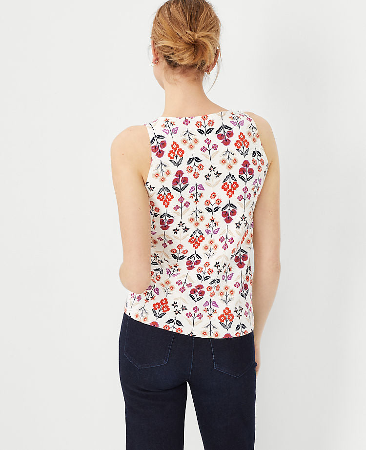 Blumenpulli-Top