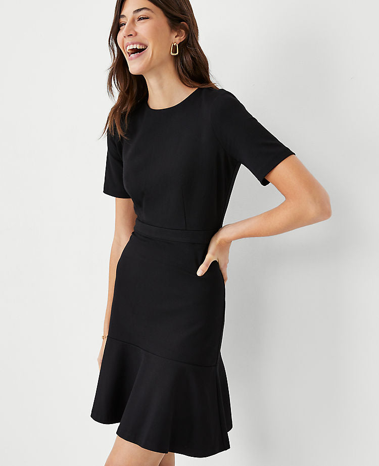 Volant-Tellerrock-Kleid