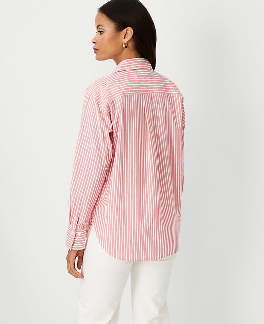 Chemise oversize rayée