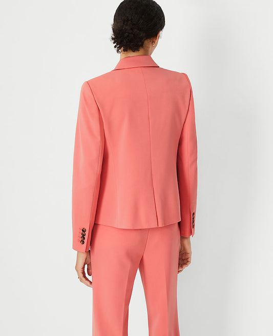 Le blazer à un bouton