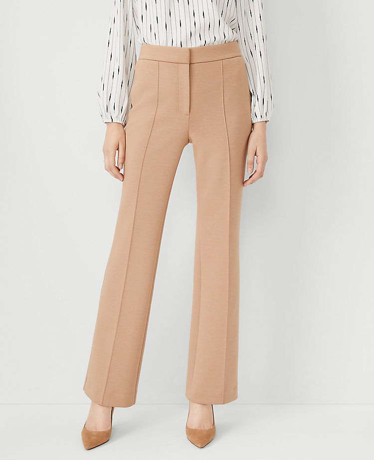 Die Bundfaltenhose aus Double-Knit-Material