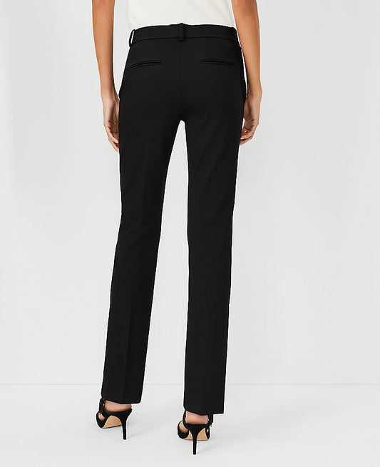 Le pantalon droit en maille Sophia