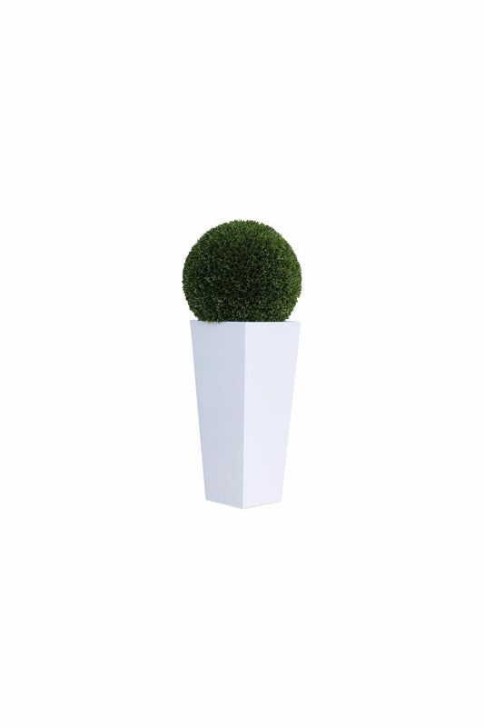 20″ Topiary with Medium Beau Fiberglass Vase