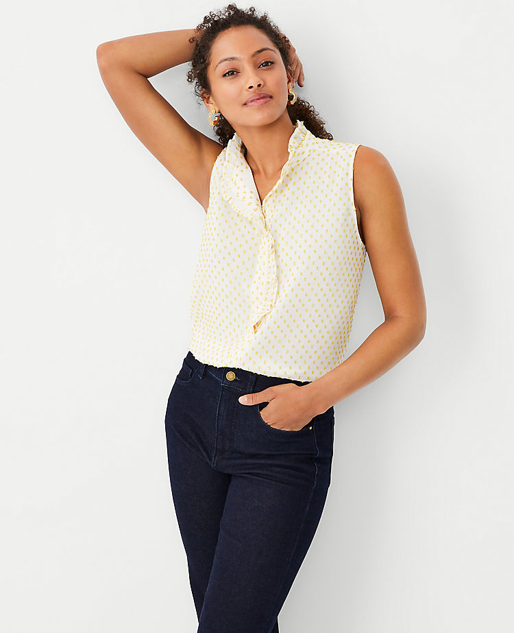 Clip Dot Ruffle Popover Shell