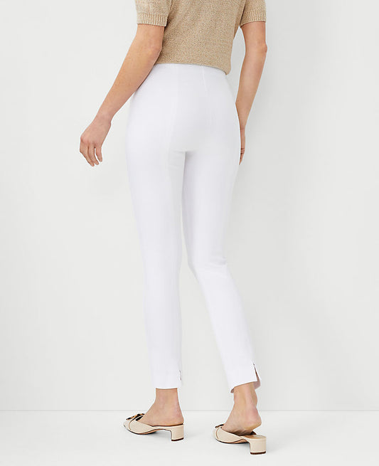 Le pantalon Capri Audrey en coton stretch