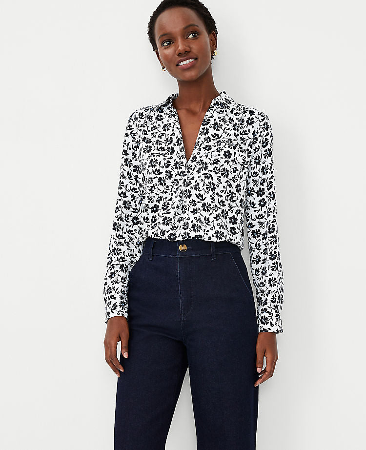 Chemise d'été fleurie