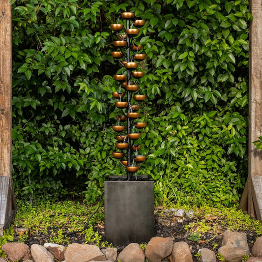 65" Fontaine en cascade de Bloomington