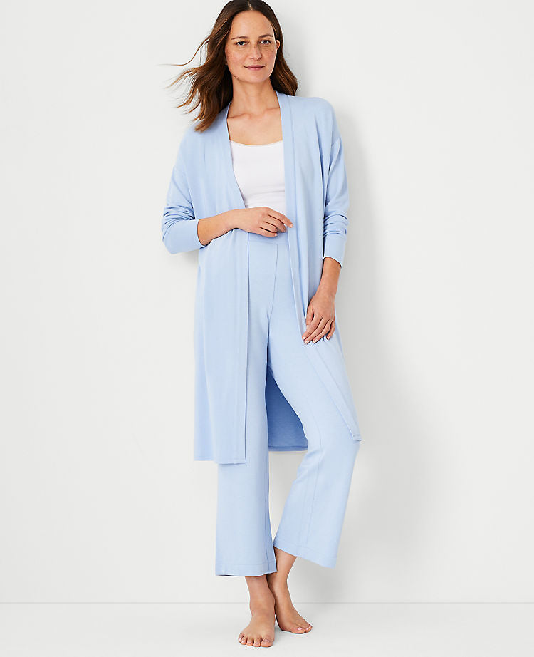 Heathered Lounge Wide Leg Pants