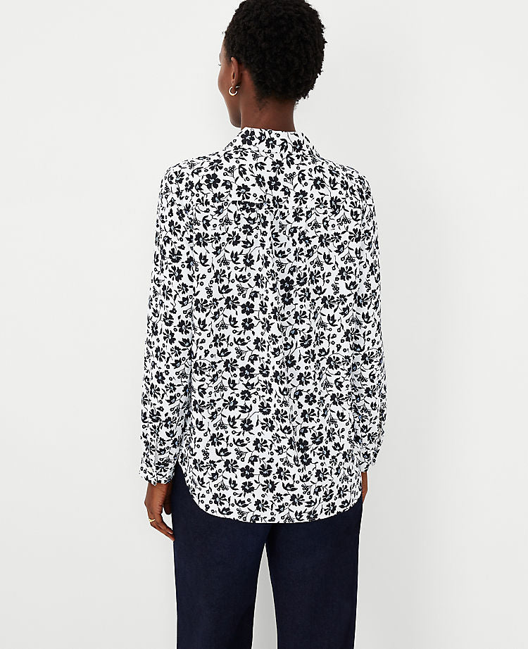 Chemise d'été fleurie
