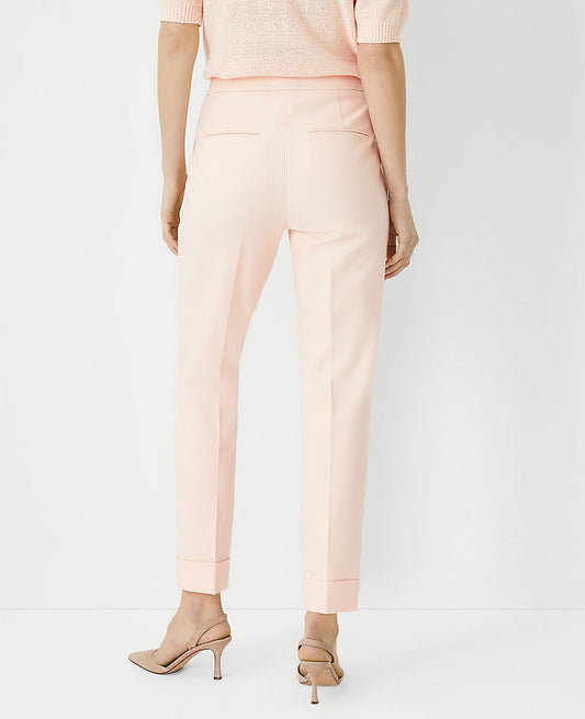 Le pantalon cheville Eva taille haute
