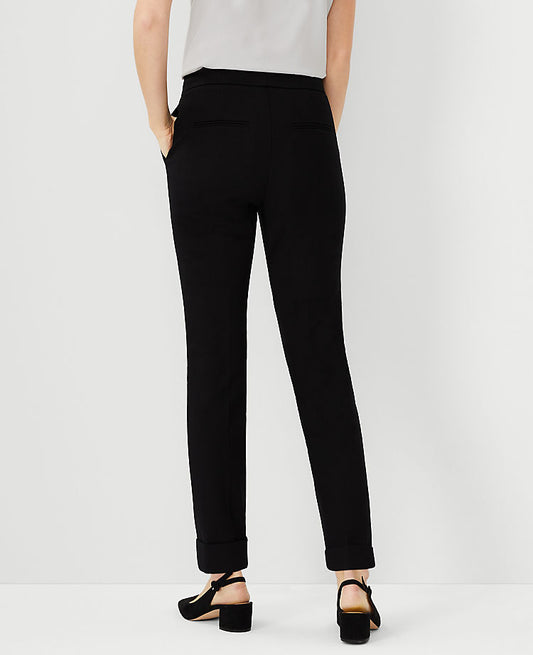 Le pantalon cheville Eva taille haute