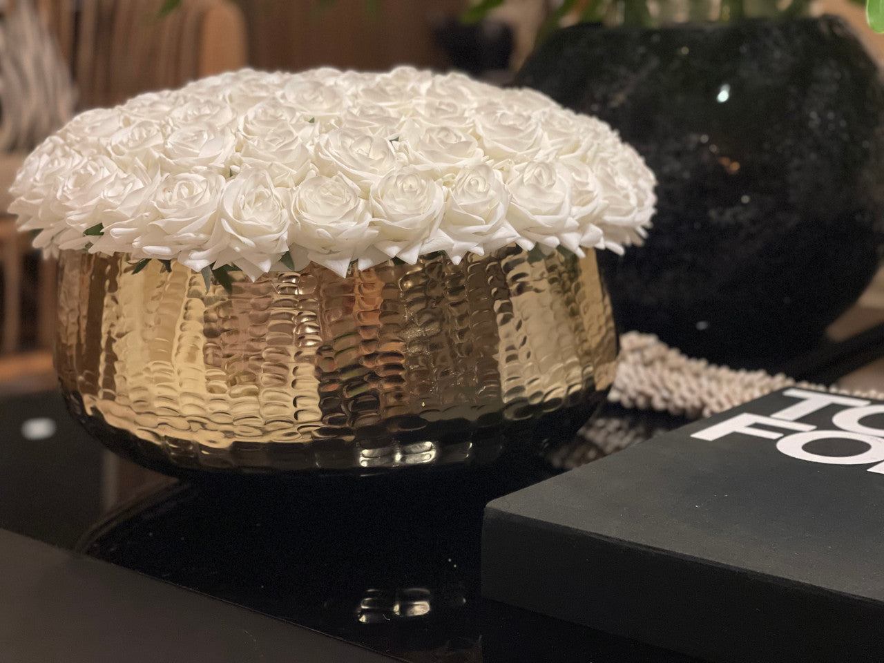Small Roberi Bowl with Roses