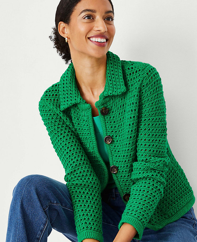Geo Stitch Pulloverjacke