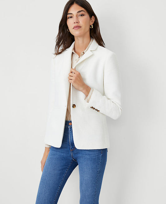 Le blazer Hutton en tweed