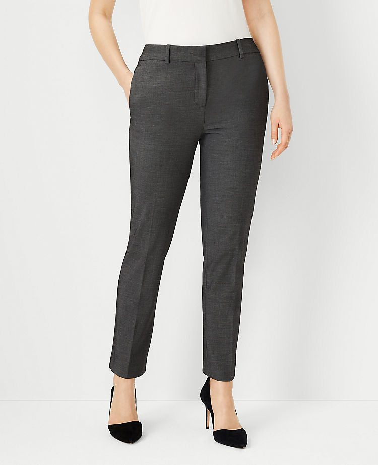 The Eva Ankle Pant In Bi-Stretch - Curvy Fit