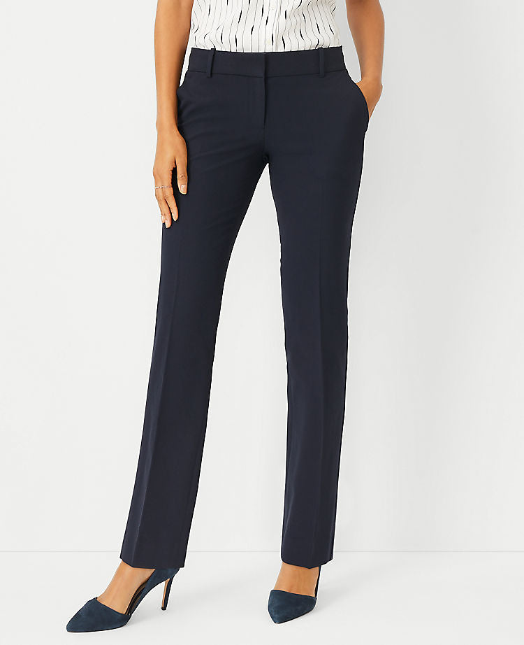 The Sophia Straight Pant in Seasonless Stretch
