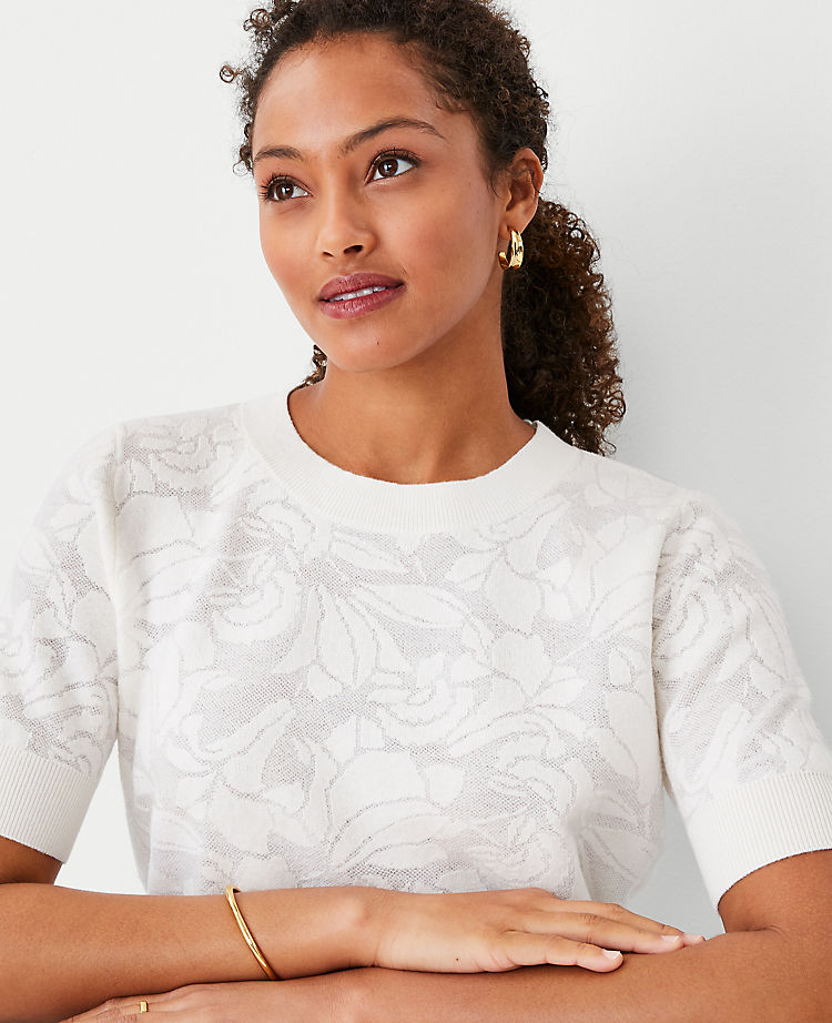 T-shirt en dentelle