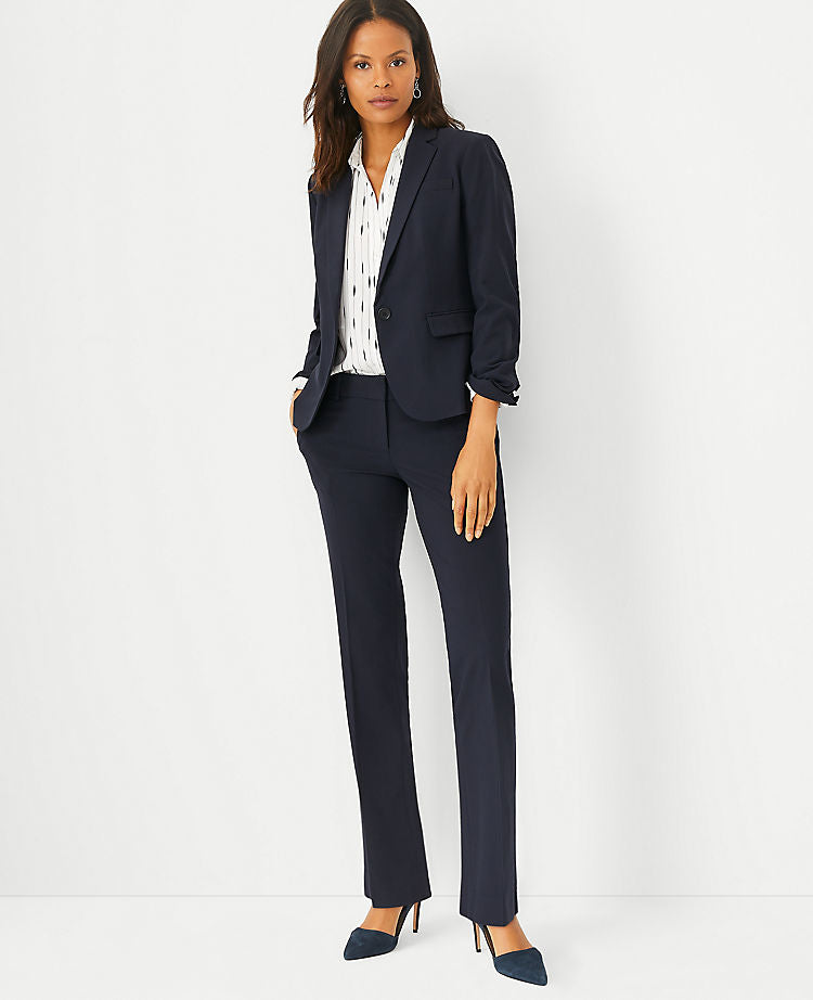 The Sophia Straight Pant in Seasonless Stretch