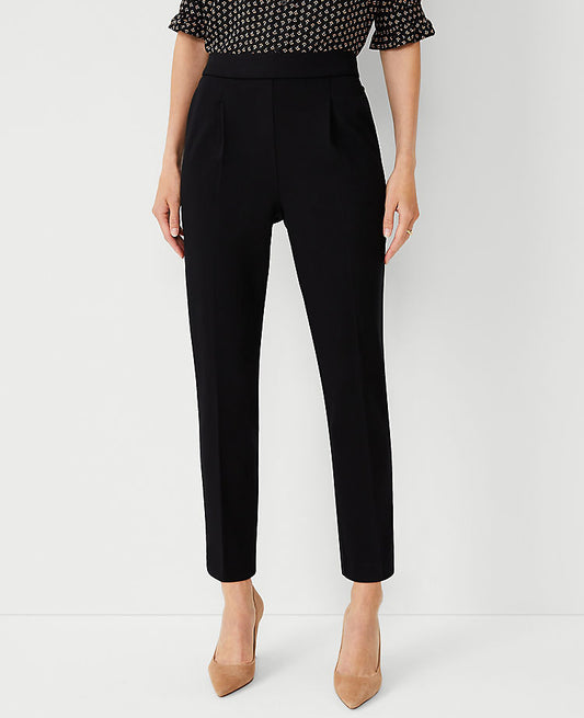Le pantalon cheville Eva en tricot