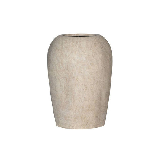 ZUMA L - VASE NATUREL - INTÉRIEUR BEIGE