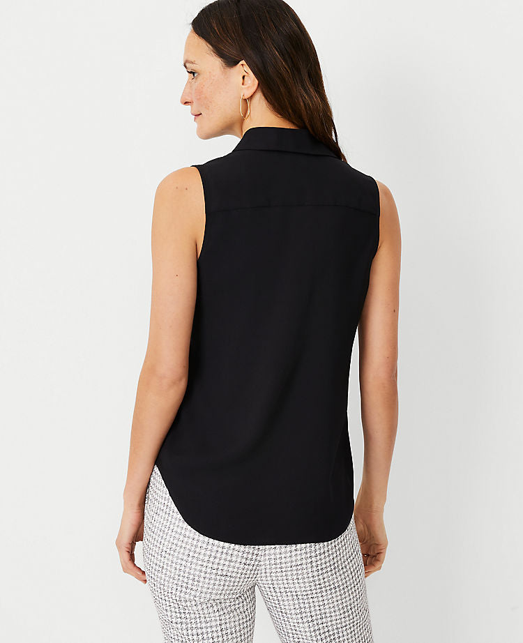 Chemise sans manches essentielle