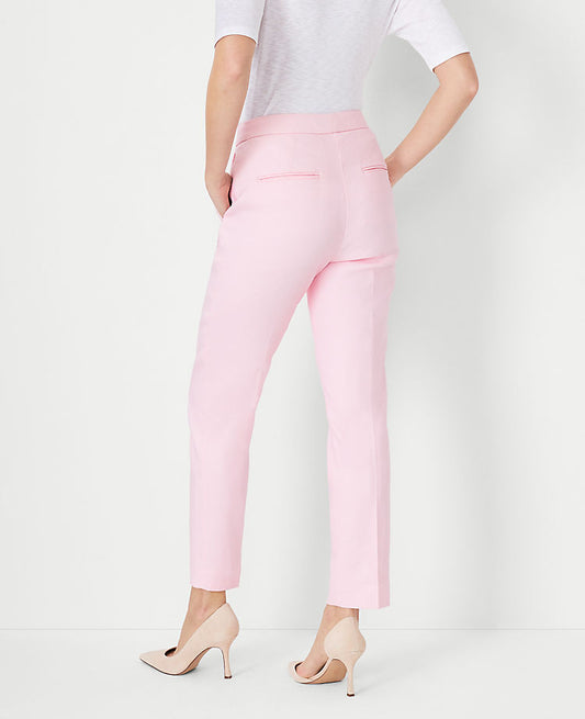Le pantalon Eva en lin mélangé