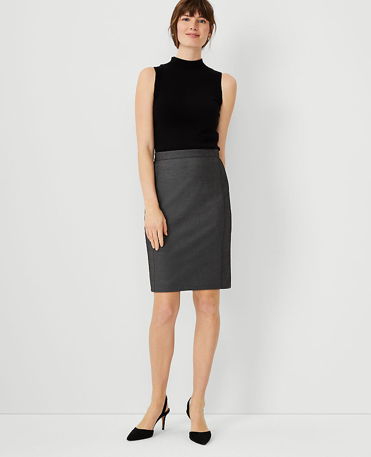 The Pencil Skirt in Bi-Stretch