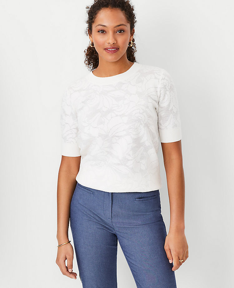 T-shirt en dentelle