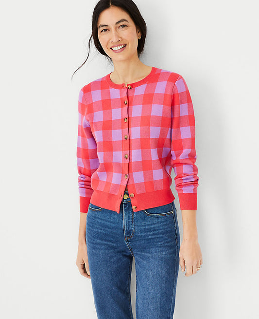 Gilet Plaid Ann