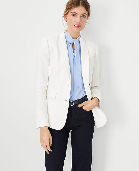 Le Blazer Greenwich en Piqué