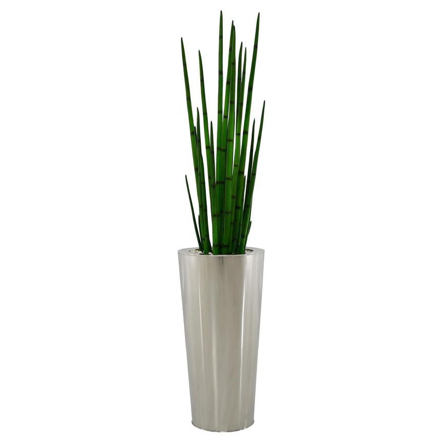 Sansevieria (1,2 m) dans pot conique métallique