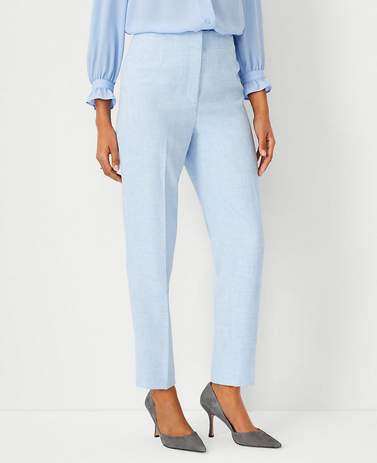 Le pantalon slim Lana en CrossHatch - Coupe Courbe