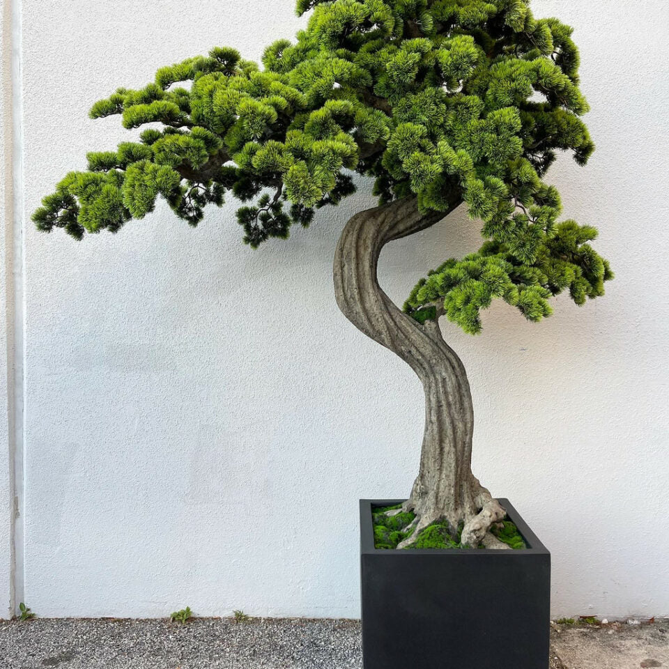 Home Artificial Flower Tree Decoration (with a flower pot)