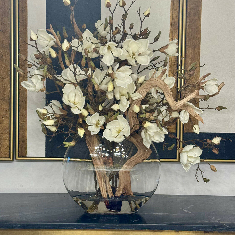 Most popular 16 moon vase with magnolias