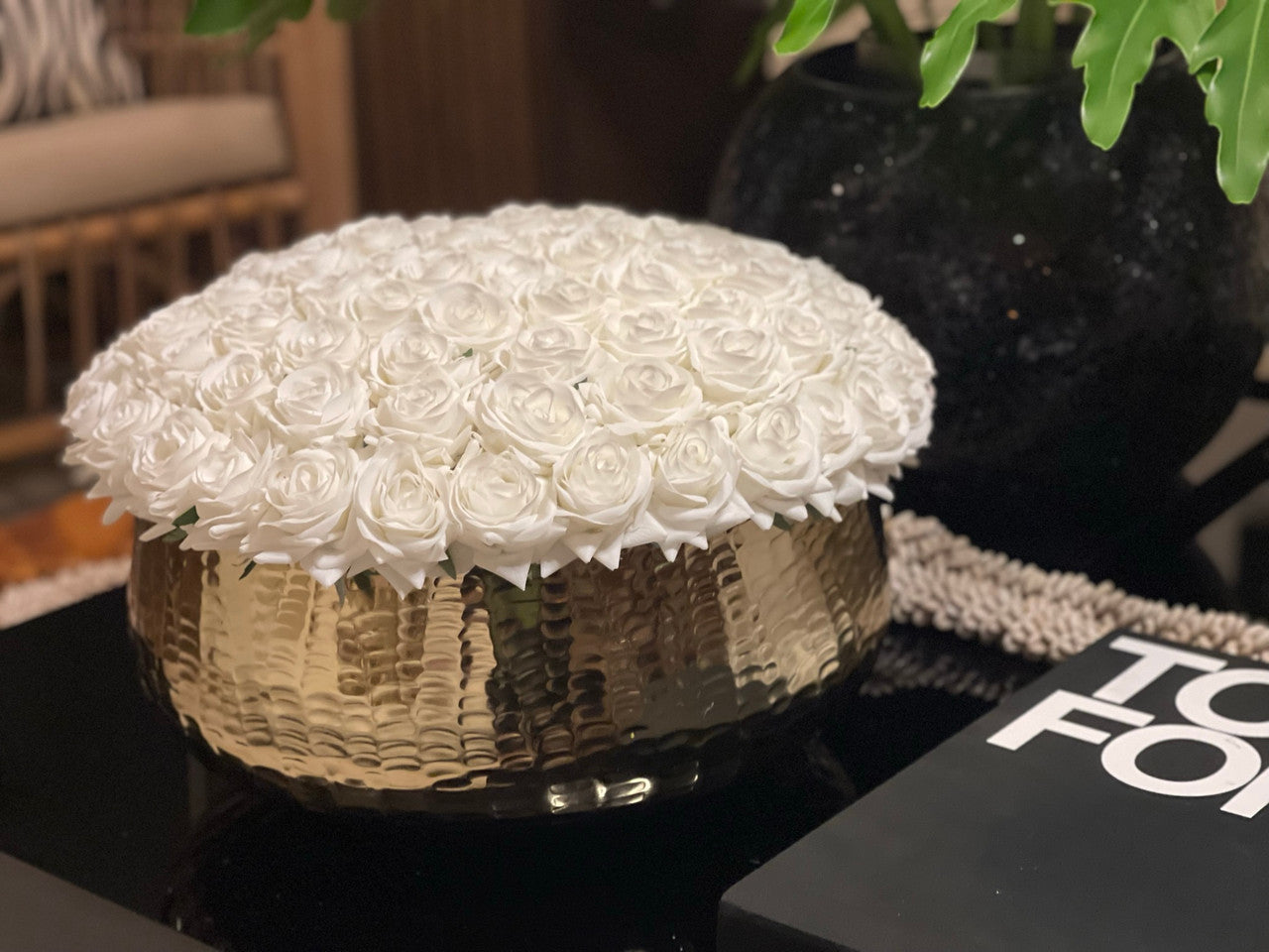 Small Roberi Bowl with Roses