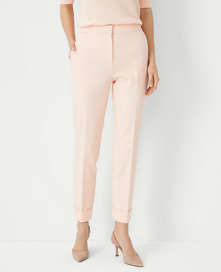 Le pantalon cheville Eva taille haute