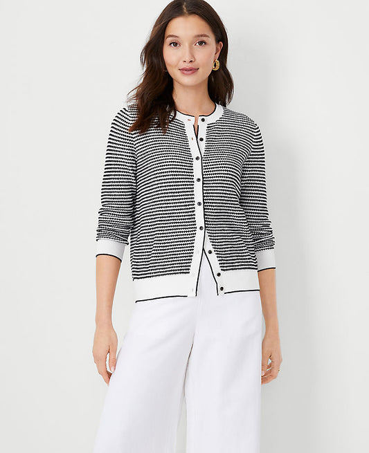 Cardigan Ann en maille texturée
