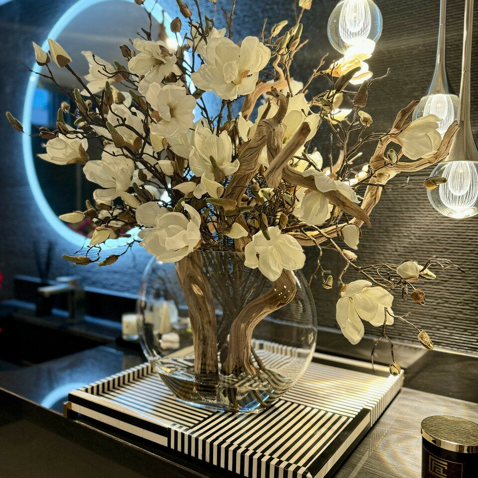Most popular 16 moon vase with magnolias