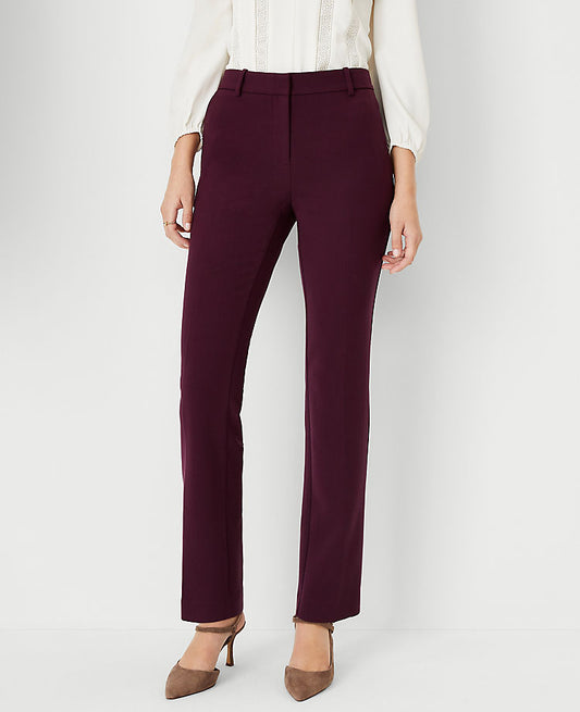 Le pantalon droit Sophia - Coupe galbée