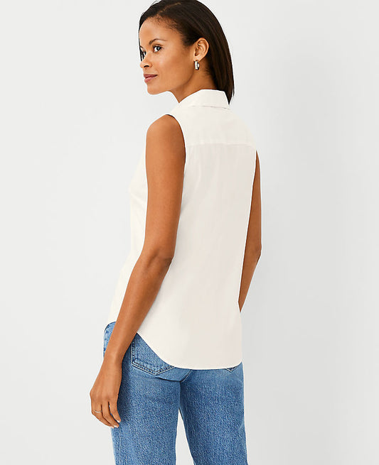 Chemise sans manches essentielle