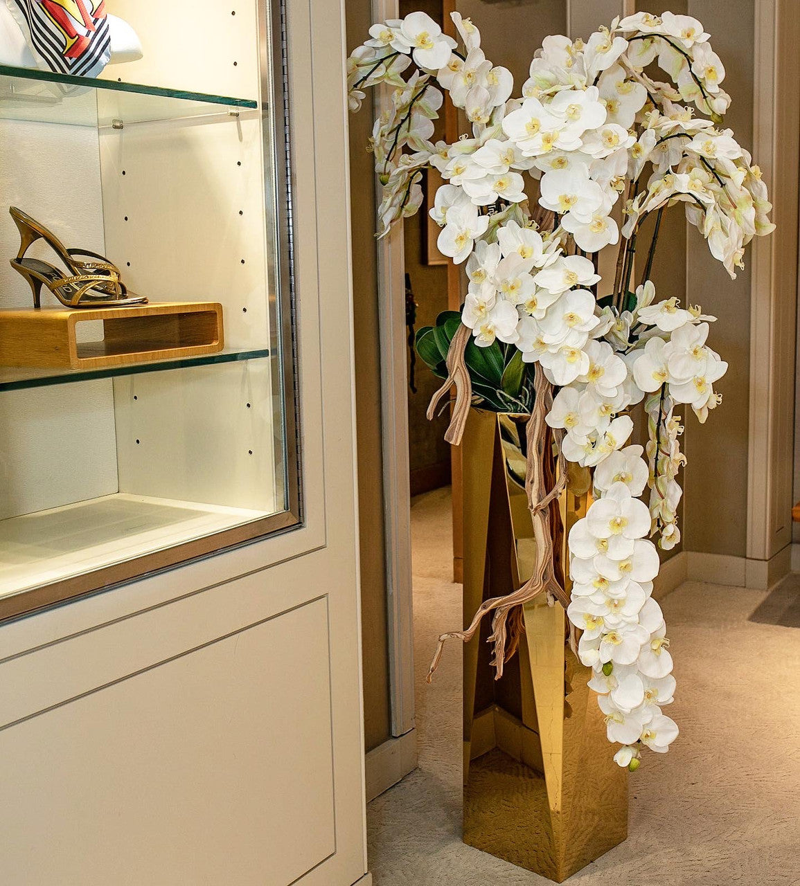 Home Artificial Flower Tree Decoration (with a flower pot)