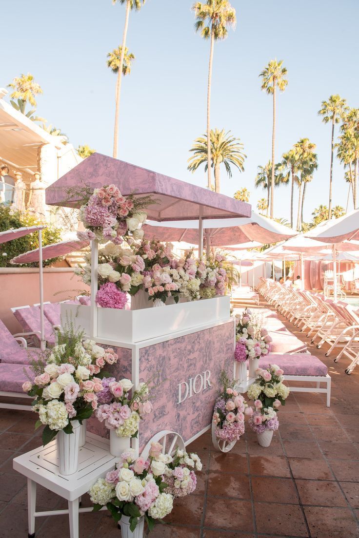 FLOWER BAR  - EVENT STYLING - FLOWERS FOR EVENTS