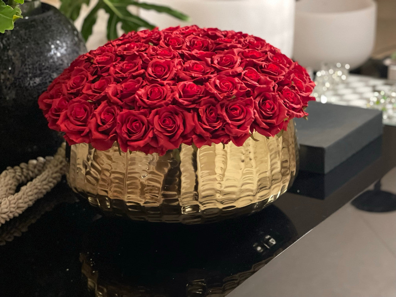 Small Roberi Bowl with Roses